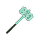 Frost Runed Icy War Hammer