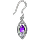 Bellikos' Amethyst Earring