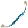 Gem Steel Bow Ornament