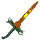 Fiendish Pumpkin Sword Ornamentation