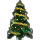 Gold Trimmed Tree With Lights