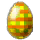 Crosshatch Painted Egg