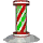 Frostfell Peppermint Candy Fence Post